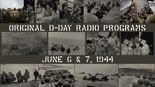 Complete DDay Radio Broadcasts June 67 1944  Part 03 [upl. by Noruq]