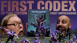 First Impressions of the Tyranid Codex The first codex of 10th Edtion [upl. by Acinom]