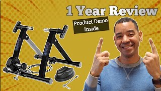 Ride Indoors Magnetic Bike Trainer Stand Review  8 Levels Resistance amp Noise Reduction [upl. by Buhler]