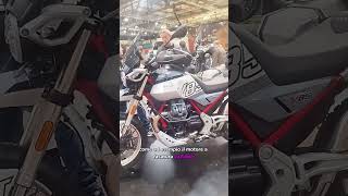 Moto Guzzi V85 TT adventuremotorcycle eicma2023 [upl. by Aikemehs]