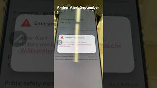 Two Amber Alerts Georgia United States [upl. by Nellak388]