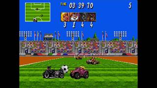 Street Racer  Sega Genesis Gameplay [upl. by Soutor631]