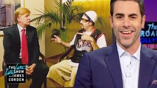 Sacha Baron Cohen Recalls the Ali GDonald Trump Meeting [upl. by Duahsar]