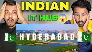 Hyderabad city 4k view  city of pearls  Explore Hyderabad  The Explore World Pakistaani Reaction [upl. by Yeldua911]