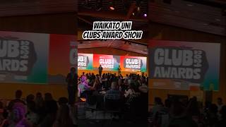 Waikato Uni Clubs Award🏆Show newzealand trending shorts youtubeshorts popular awards [upl. by Asante]