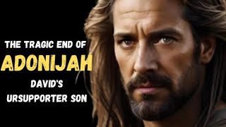 Who was Adonijah in the Bible the story and death of Adonijah Son of David [upl. by Anoyek770]