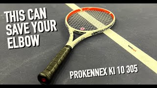 The tennis elbowfriendly Prokennex Ki 10 305 Review [upl. by Barhos]