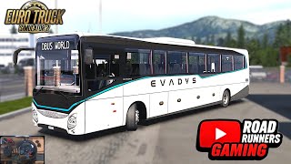 ETS2 151 Bus  IVECO EVADYS Bus Scenic Smooth Ride  ProMods 271  Euro Truck Simulator 2 [upl. by Eniamor225]