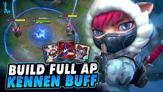 Kennen Setelah di Buff Jadi Power Pick  Kennen Damage AP Wild Rift [upl. by Wurst685]