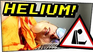 GEFAHREN BEIM EINATMEN VON HELIUM  Gefährliche Experimente 97 [upl. by Ahsrats]