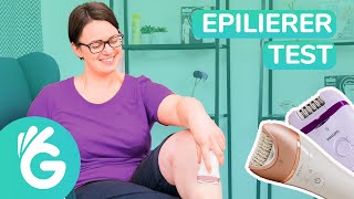 Epilierer Test – Braun Philips und Panasonic im Vergleich [upl. by Novets]