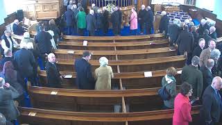 Faughanvale Presbyterian Church Funeral of Ethel Montgomery [upl. by Sitoiganap]