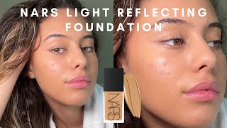 NEW NARS LIGHT REFLECTING FOUNDATION  REVIEW amp FIRST IMPRESSION  Jessica Pimentel [upl. by Ecirrehs127]