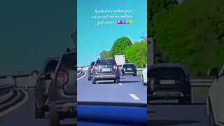 Une voiture percute sur l autoroute les autres boire ou conduire faut choisir 🙏🤲 [upl. by Esinal]