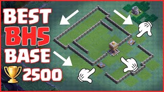 NEW BEST Builder Hall 5 Base COPY Link 2023 COC BH5 Trophy Base  CLASH OF CLANS  GAME WALA [upl. by Stearne491]