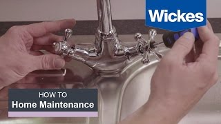 How to Fix a Kitchen Tap with Wickes [upl. by Neetsirhc]