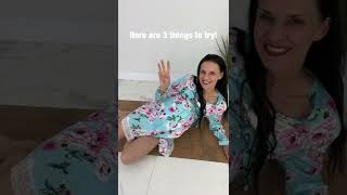 HELP I can’t reach for perineal massage Solving this pregnancy problem 🤰 shorts [upl. by Lisab]