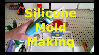 NO MESS Silicone amp Cornstarch plus DIY pourable Silicone MOLD MAKING [upl. by Hailat]