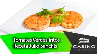 Tomates verdes fritos  Receta [upl. by Esten]