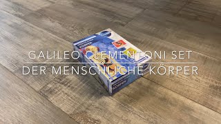 Only Unboxing  Galileo Clementoni Set Erkunde den menschlichen Körper video recorded by Timelapse [upl. by Toombs]