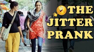 Jitter Prank In India  Pranks In Hyderabad 2017  Inspired by RomanAtwood  FunPataka [upl. by Atinuhs994]