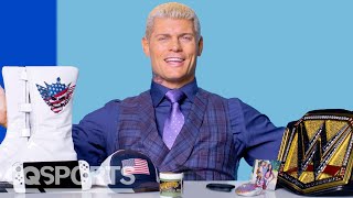 10 Things WWE Superstar Cody Rhodes Can’t Live Without  10 Essentials [upl. by Samuelson]