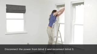 Somfy RTS Electric Roller Blinds  Programming  Multi Channel Telis 4 [upl. by Ahsilrae401]