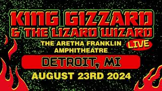 King Gizzard amp The Lizard Wizard Acoustic Night Live  Aretha Franklin Ampitheatre Detroit MI USA [upl. by Nosreffej]