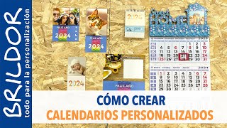 Cómo hacer CALENDARIOS PERSONALIZADOS FÁCILMENTE [upl. by Aineval125]