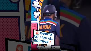 🚨NO 1 ALL ROUNDER🚨shorts hardikpandya cricket [upl. by Tiphanie]