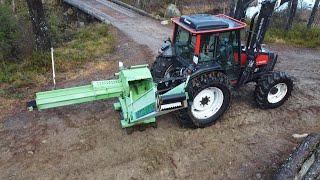 Bilke S3 with my Valtra Valmet tractor [upl. by Letreece930]