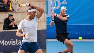 Nadal is Again the Old Self Brutally Demolished Struff and Shocked The World Australian Open Pract [upl. by Hagerman370]