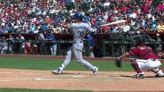 LADARI Pederson hits his first Major League homer [upl. by Dorsey818]