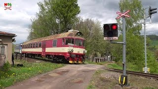 Martin96CLC  Czech  Slovak Level Crossing 2017  České a slovenské železniční přejezdy [upl. by Magbie]