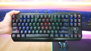 TECLADO MECANICO BARATO REDRAGON USAS K553 RGB UNBOXING Y REVIEW MECHANICAL GAMING KEYBOARD ESPAÑOL [upl. by Sculley]