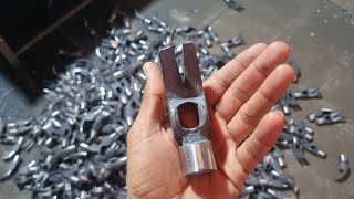 Manufacturing Process of Hammer In Small Indian Factory  Forging of Hammer [upl. by Kelcy]