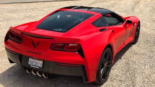 600 HP Magnuson Supercharged C7 Corvette Z51  One Take [upl. by Enovahs]