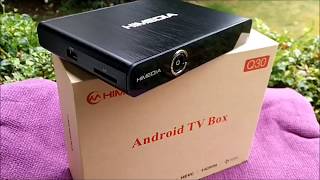 HIMEDIA Q30 Android 7 TV Box No Commentary  Full Unboxing [upl. by Notlrac190]