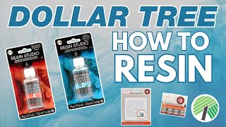 Lets Learn How to Resin with Dollar Tree RESIN amp Molds New Dollar Tree Resin DIYS [upl. by Neiviv]