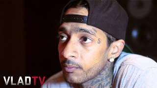 Nipsey Hussle Major Labels Dont Respect Talent [upl. by Amolap]