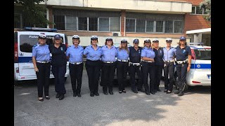 Donne in uniforme gli agenti della Polizia Locale di Piacenza [upl. by Alyl]