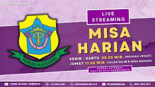 Misa Harian  Rabu 28 Februari 2024  0530 WIB  Katedral Purwokerto [upl. by Yenffad]