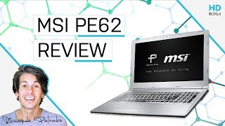 GAMING a buon mercato Recensione MSI Prestige PE62 7RE con GTX 1050 Ti [upl. by Pressman]