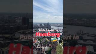 🇩🇪 Travel TIP How to get around HAMBURG  germany travelhack sightseeing [upl. by Tahmosh]