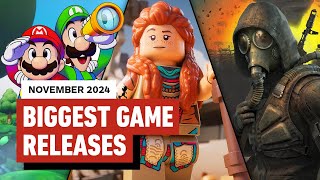 The Biggest Game Releases of November 2024 [upl. by Whiting]