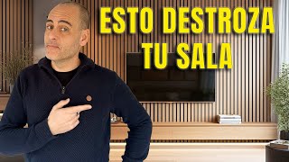 📺CÓMO DECORAR LA PARED TV PARA UNA SALA BONITA Y ELEGANTE  TRUCOS PARA UNA SALA LUJOSA 🔥 [upl. by Htebasile563]