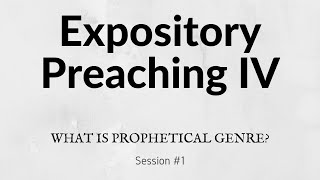 What is the Prophetical Genre [upl. by Lucy]