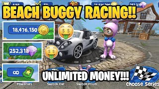 Beach Buggy Racing Mod APK New Version  Unlimited Money amp Unlock All Cars  BB Racing Indonesia [upl. by Adnalra725]