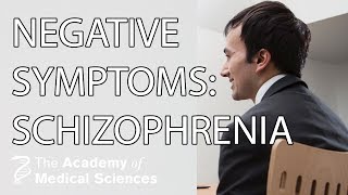 Negative symptoms in schizophrenia  Dr Rashmi Patel Kings College London [upl. by Blake]