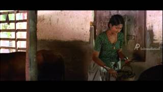 Nanthanam Malayalam Movie  Malayalam Movie  Navya Nair  Cleans Cowshed [upl. by Og]